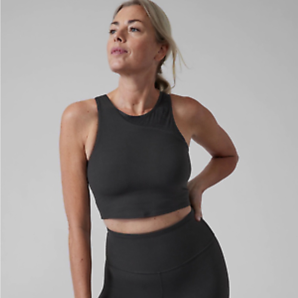 SOLD - Athleta Conscious Lace Crop A-C ~ Size - Medium